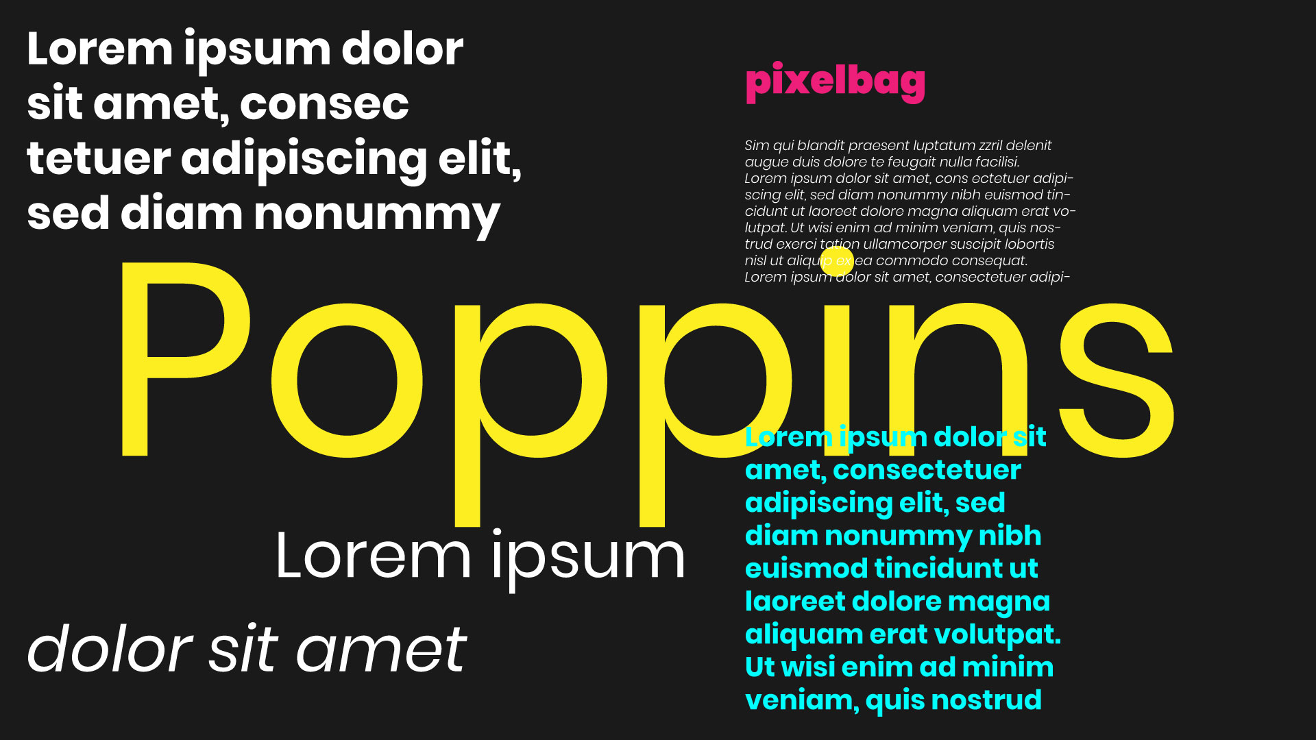 poppins cesky font